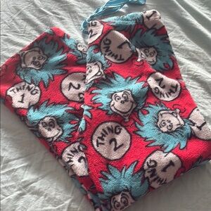 Dr Seuss PJ pants. Size L